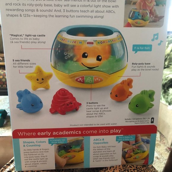 FisherPrice Toys Fisher Price Fish Bowl Toy Nib Poshmark